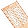 thumbnail image 3 of OULII 3pcs Light Brown Dollhouse Renovation Parts Wooden Miniature Parts Model Making, 3 of 6