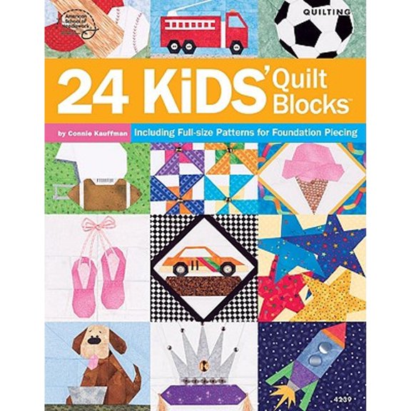 Pre-Owned 24 Kids' Quilt Blocks (Paperback) by Bobbie Matela