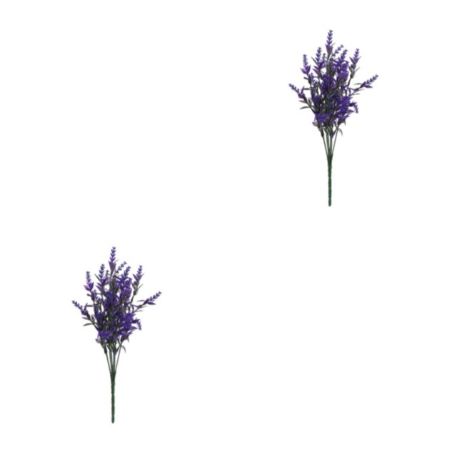 Toystoory 2 piezas amplia gama de usos decoración de plantas artificiales para cualquier ocasión y espacio ecológico púrpura púrpura 2piezas