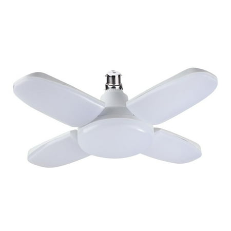 

60W B22 Deformable LED Garage Light Adjustable Ceiling Lamp (Cold White)