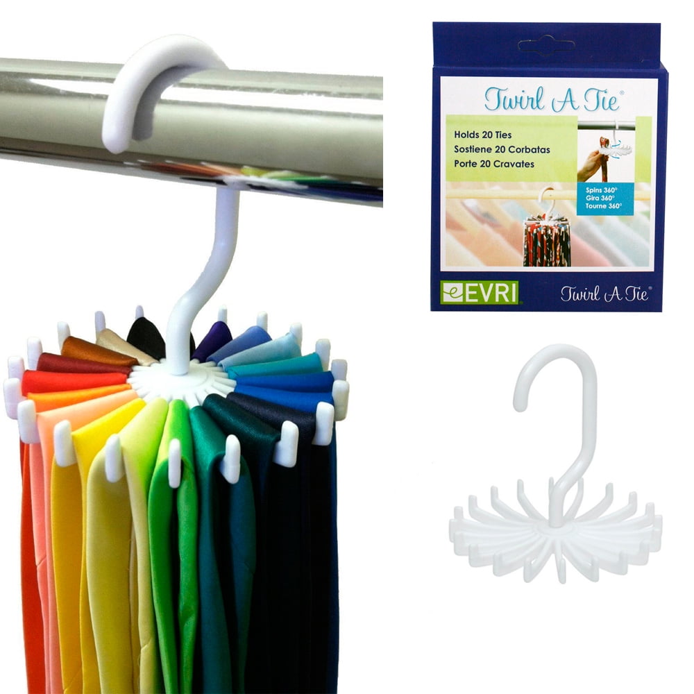 Multi Purpose Tie Hanger Round Rotating Rack Holder Storage Closet Multi Purpose Tie Hanger Round Rotating Rack Holder Storage Closet Organizer New Com