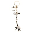 thumbnail image 2 of Metal Key Chains, Shiny Rhinestones Key Chains  For Backpacks For Birthday Gift, 2 of 8
