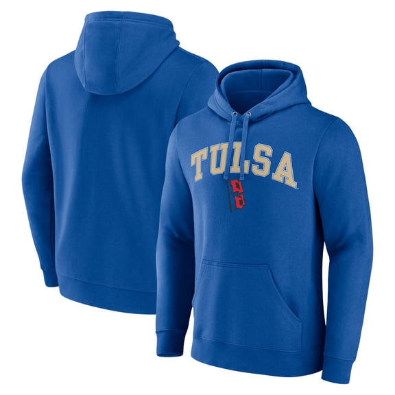 Men's Royal Tulsa Golden Hurricane Campus Pullover Hoodie