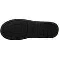 thumbnail image 4 of Norty Mens Slippers - Memory Foam Mule and Clog Slippers - Faux Suede, Microfiber or Flannel 40790-XX-Large (Black), 4 of 7