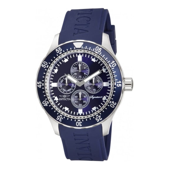 Invicta Signature II Men's Blue Dial Quartz Watch 7402