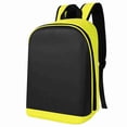 thumbnail image 1 of Mochila LED T2 Biosled Pantalla LED Luminosa Pantalla De Publicidad Inteligente Mochila De Vije Pu Bolso De Hombro Doble Negro, 1 of 7