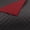 Ebony/Red, variant on Martex Twin Reversible Coverlet | Lightweight Soft Easy Care Quilt | Graphite/Navy