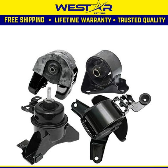 Fits 2007-2010 Kia Optima/Magentis 2.4L Engine Motor & Trans Mount Set 4pc : A71022, A7176, A7177, A6777