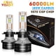 thumbnail image 2 of K5C H7 LED 60000LM Headlights Canbus 8000K H1 H4 H11 9012 HIR2 H8 H9 9005 9006 HB3 HB4 High Power 6000K 5570 CSP Chips qym unisex, 2 of 2