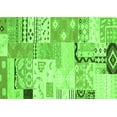 thumbnail image 1 of Ahgly Company Indoor Rectangle Southwestern Green Country Area Rugs, 2' x 5', 1 of 1