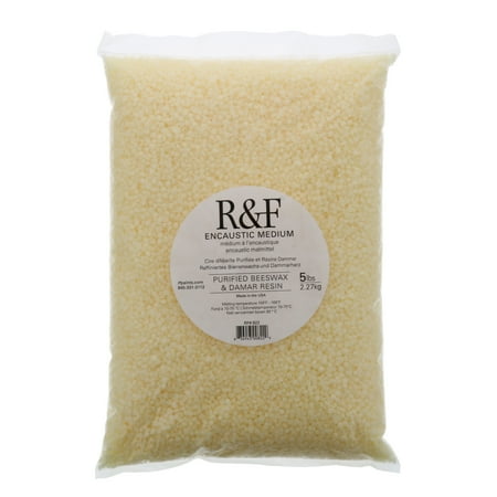 UPC: 0836943008229 | R&F Handmade Paints Encaustic Medium Pellets 5lb.