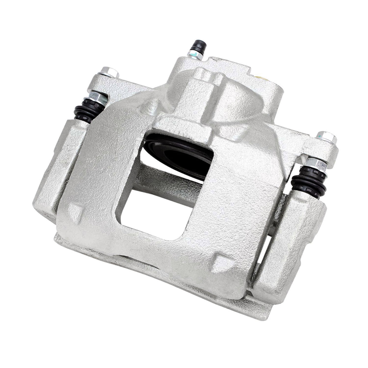 Detroit Axle - Front 2pc Brake Calipers for 2007-2011 Dodge Nitro, 2008-2012 Jeep Liberty, 2007-2017 Wrangler 2018 Wrangler JK, 2 Disc Brake Calipers w/ Bracket Replacement