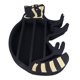 thumbnail image 1 of Estante de Cristal de Animales, Estante de Pantalla de Cristal 13.8 Pulgadas de LARGO 9.1 Pulgadas de 3 Niveles Diseño de Mapache para Oficina, 1 of 7