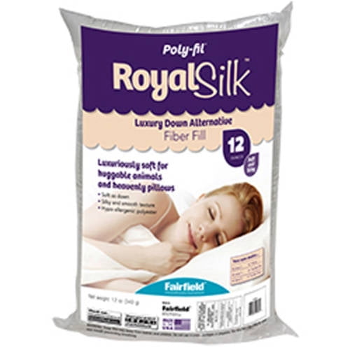 Poly-Fil Royal Silk Fiber Fill 12 Ounce Bag - Walmart.com - Walmart.com