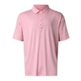 thumbnail image 4 of JTieacloth Button Casual Tee Collared Mens Summer Fashion Solid Color Breathable High Spring Lapel Short Sleeved Shirt Pink M, 4 of 6