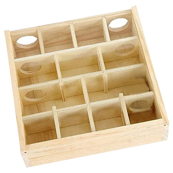 WRITWAA Multi-grid Hamster Maze Natural Habitat Simulation for Cage Enrichment 1Pcs