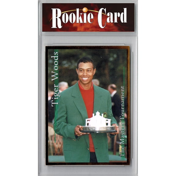 Tiger Woods 2001 Sports Card Investor #SCI2 Masters Tournament Rookie Card PGI 10