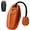 C Keychain Orange, variant on Key Fob Cover fit for 2025 Audi Real Leather Key Case Fit for Audi 2025 A5 A5L A6 A6L Q6L Q6 RS Q6 RS6 SQ6 S6 e-tron Keychains