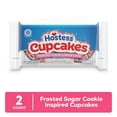 thumbnail image 2 of Hostess Cupcakes, Frosted Sugar Cookie Artificially Flavored Snack Cakes, 3.17 oz Pouch (2 Count), 2 of 10