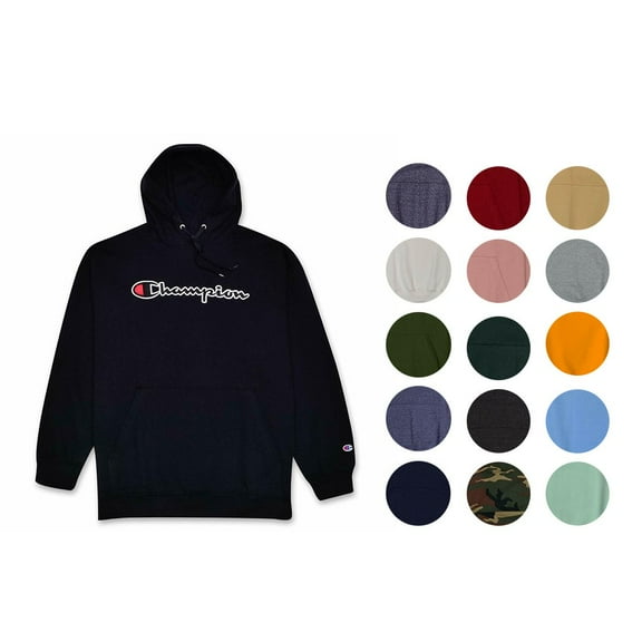 Champion Big & Tall Sweatshirt For Men Embroidered Pullover Hoodies Burgundy 5X