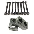 thumbnail image 3 of 30mm Caoutchouc Joint Riser Pads +53mm Boulons pour Planche à Roulettes Longboard Double Rocker, 3 of 4