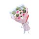 thumbnail image 5 of Guirnalda de flores artificiales tejidas a crochet, ramo de flores preservadas, regalo para esposa Rosa, 5 of 9