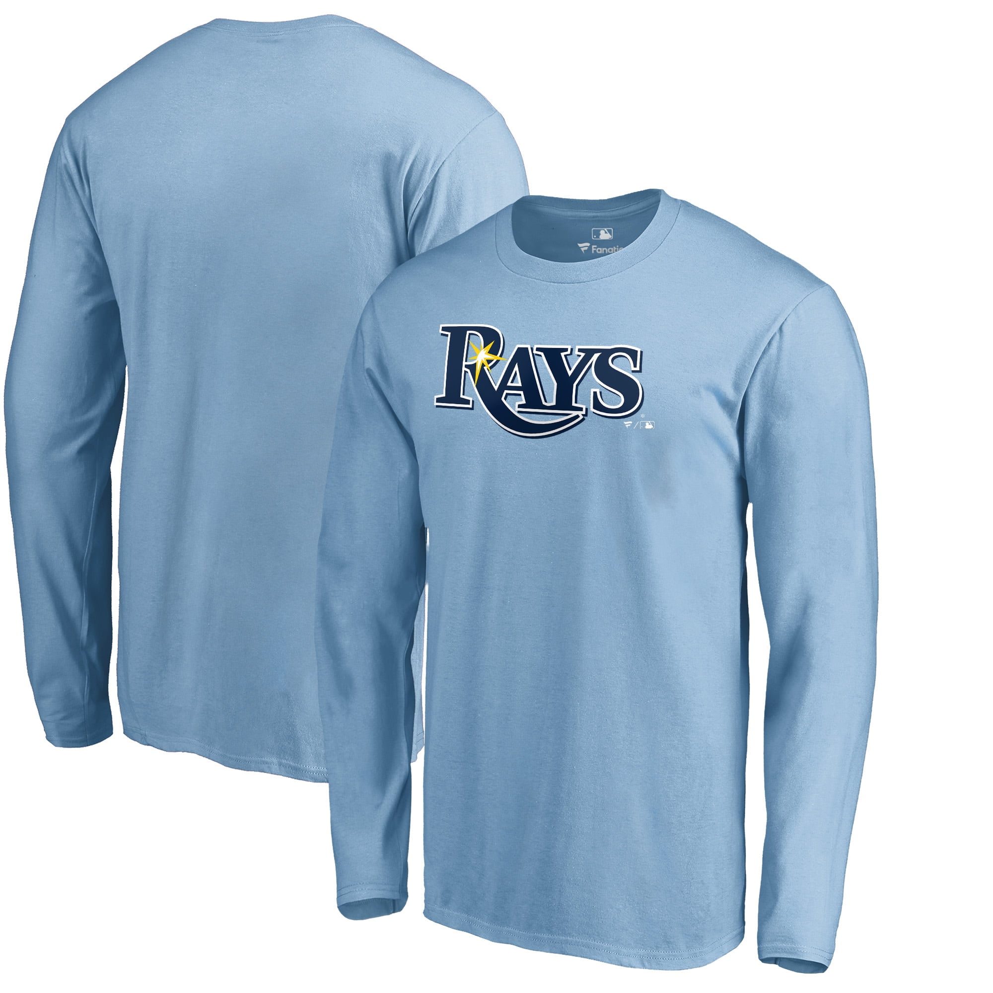 Tampa Bay Rays Fanatics Branded Team Wordmark Long Sleeve T-Shirt ...
