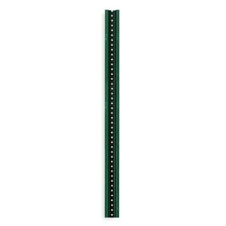TAPCO 054-00002 Sign Post, 8 ft. L, 1-1/4, 3-1/8 In. W