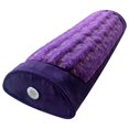 thumbnail image 2 of MediCrystal Non-Electric Amethyst Mini Pillow 17"x5"x3" Firm Cervical Support Bolster - Crystals Naturally Emit Infrared Rays & Ions Using Body Heat - Matches Purple MediCrystal Bio Stimulation Mats, 2 of 4