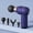 blue, variant on Portable Mini Electric Fascia Massage Gun, 6 Speed Levels Muscle Relief Massager with 4 Interchangeable Massage Heads, USB Rechargeable for Gym Office Travel