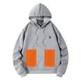 thumbnail image 2 of Sudadera con calefacción a la moda, batería de larga duración y alta capacidad, diseño ergonómico., 2 of 8