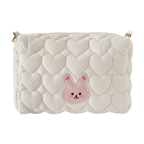 Organizador de pañales, bolso portátil, lindo y ligero, pequeño bolso de pañales para exteriores. Conejo