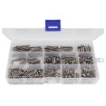 thumbnail image 4 of binifiMux 500 tornillos de cabeza plana Phillips avellanados M3, kit surtido de tuercas hexagonales de acero inoxidable 304 M3 x 6 mm/8 mm/10 mm/12 mm/16 mm/18 mm/20 mm/25 mm/30 mm, 4 of 5