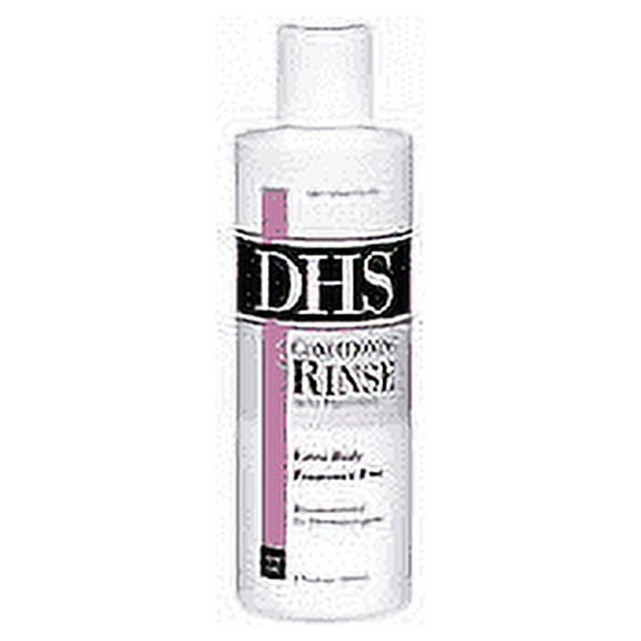 DHS Rinse Fragrance-Free w/Panthenol Extra Body Conditioning 8 oz, 2-Pack