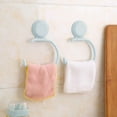 thumbnail image 4 of Hovmgk Multifunctional Suction Cup Towel Rack, Portable Bathroom & Kitchen Towel Holder, Adjustable Suction for Easy Installation, Yellow/Green/Blue, Strong Grip, Ideal for Travel & Home Use, 4 of 6