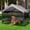 Gray Dog Tent With Mesh Windows (XLarge Size), variant on Extra Large Dog House Outside, Dog Tent Outdoor, Big Dog Shade Shelter Doghouse Canopy, Water Resistant Dog shelter with Ground Nail, Gray Sun Rain Cover for Pet Cat Livestock 4'x 4'x 3.3