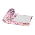 thumbnail image 4 of Sanrio-Hello-Kitty Kuromi and Melody Cinnamoroll Blanket for Couch - Super Soft Cozy Blanket for Bed,Warm Fleece Blanket,Plush Throw Blanket for Adults Kids,50"x40", 4 of 4