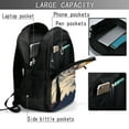 thumbnail image 4 of Daiia American Bald Eagle A Pattern USB Charging Backpack for Men and Women, Anti-Theft Backpack,Travel Backpack,School Backpack,College Backpack,Laptop Backpack, 4 of 7