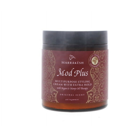Marrakesh Mod Plus Multipurpose Styling Cream w/ Extra Hold, Original Scent, 4 oz (New Pack)