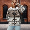 thumbnail image 5 of Yuyamidu Womens Sweatshirts Boho Hoodies for Women Jacket Trending Clothes Fall Coats for Women 2025 Womens Oversized Sweatshirt Zip Up Hoodie XL, 5 of 7