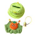 thumbnail image 3 of Accesorio de ropa para pantalones de muñeca, ropa y accesorios para muñecas, trajes de vestir para muñecas, accesorios de ropa para muñecas colgantes Juego de botellas de color naranja, 3 of 9