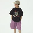 thumbnail image 6 of Kids Boy Shorts Elastic Waist Jogger Boy Summer Clothes Toddler Biker Shorts 9-10 Years, 6 of 9
