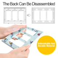 thumbnail image 4 of Yayeee Rocker Switch Wall Plate 1-Gang 4.6"x2.9" Home Decorative Outlet Cover, Ice Hockey, 4 of 6