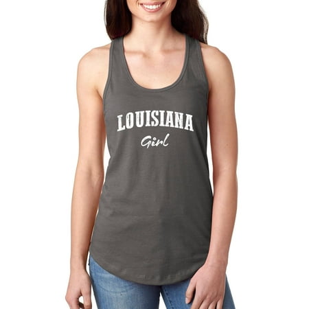 Louisiana Girl Women's Racerback Tank Top