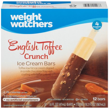 Weight Watchers English Toffee Crunch Bar 12 pk 1 6 fl oz