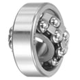 thumbnail image 1 of Unique Bargains 12x37x12mm 1301 Self-Aligning Ball Bearings Open Type Chrome Steel, 1 of 5