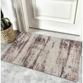 thumbnail image 3 of Rug Branch Terrana 3' x 5' (2'8" x 4'8") Violet/Beige Abstract Indoor Doormat Rug, Contemporary, Medium Pile, Stain-Resistant Entry Carpet - Front Door, Mudroom, Hallway and Kitchen, 3 of 8