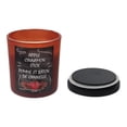 thumbnail image 3 of Apple & Cinnamon Stick scented frosted glass candle, 3 of 4