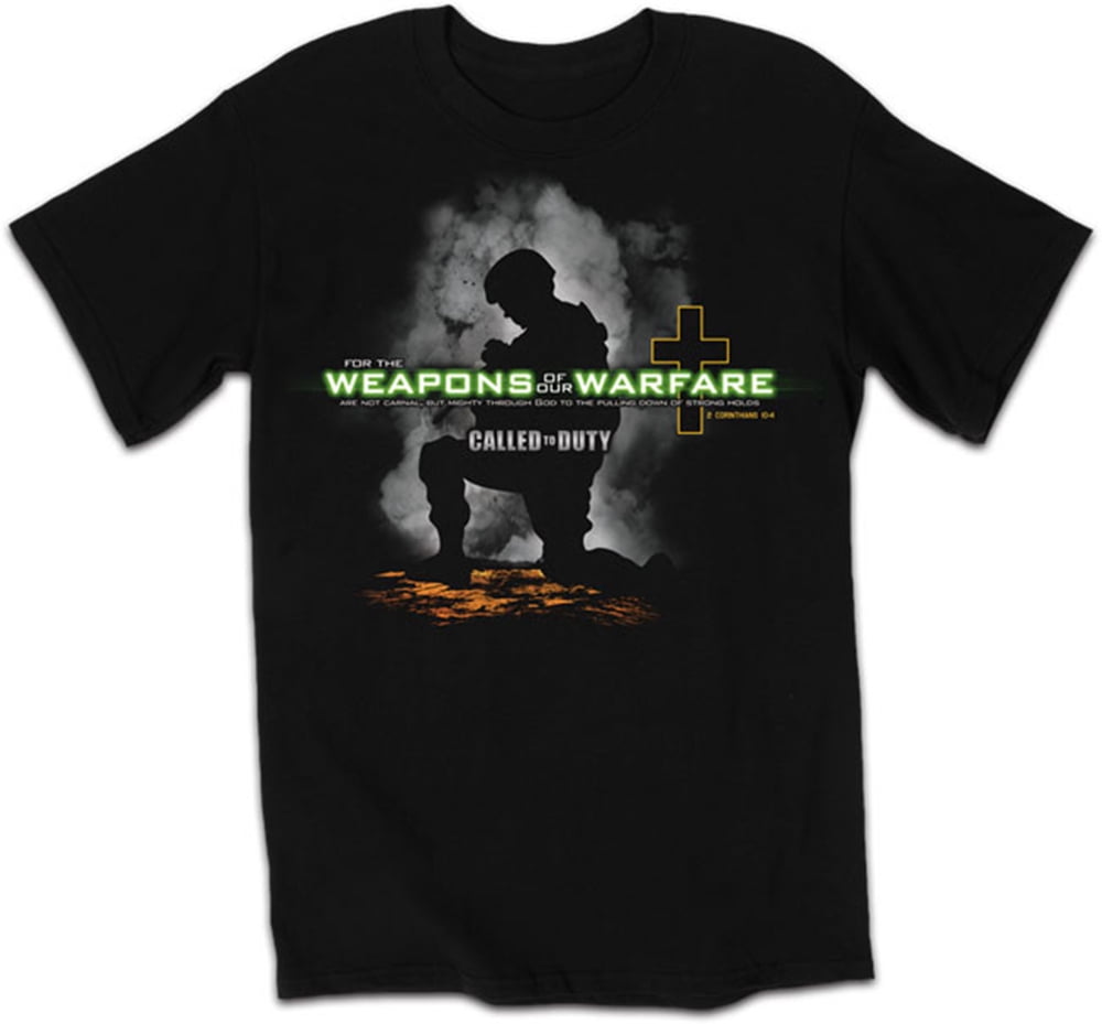 Christian Military T-Shirt Weapons Of 