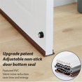 thumbnail image 2 of Door Bottom Seal Strip Weather Window Dust Blocker Seal Weatherstrip Windproof Dust, 2 of 5